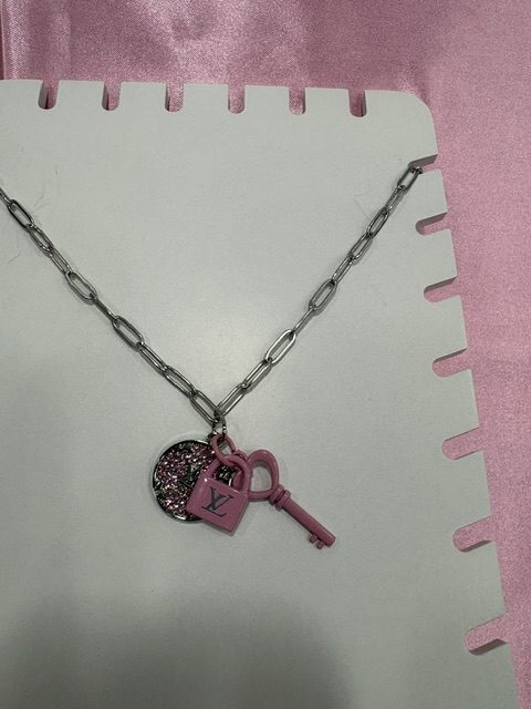 LV Upcycled Necklace